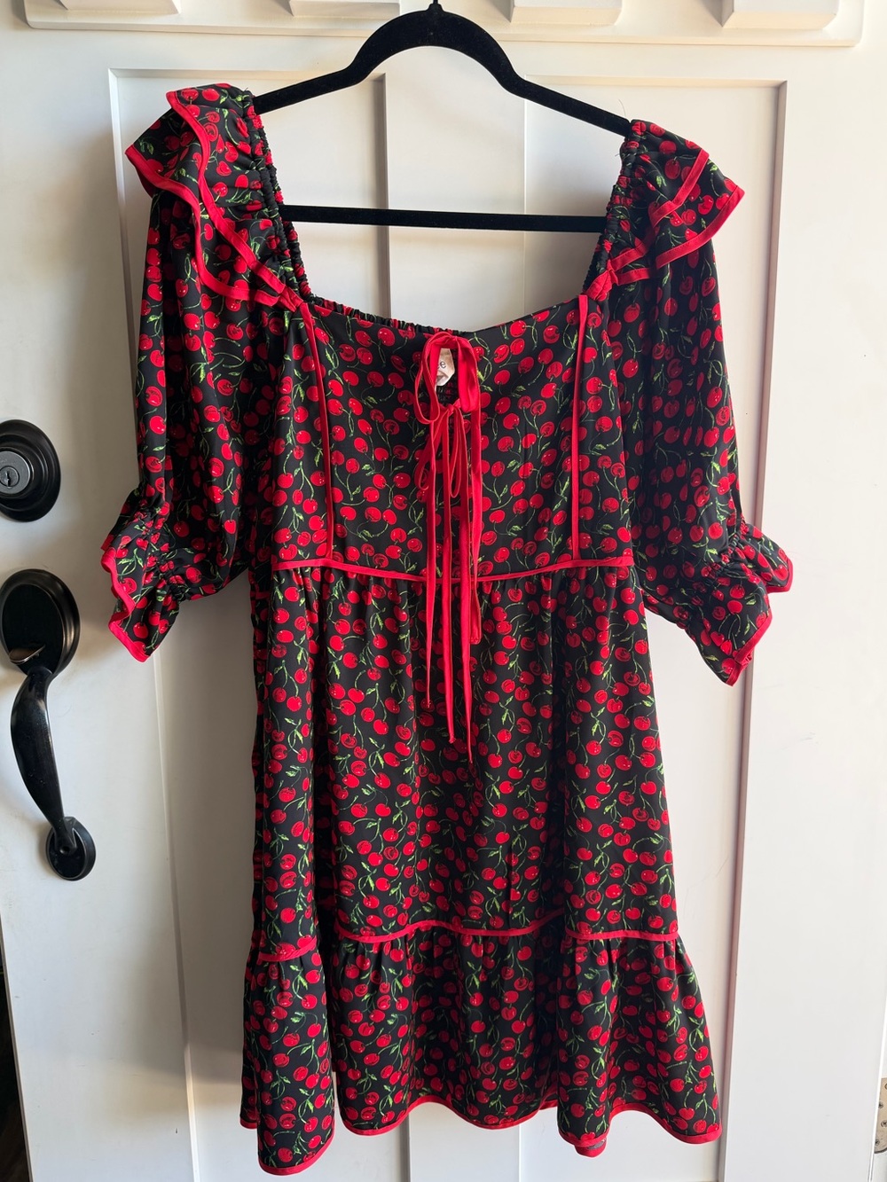 EUC Umgee Cherry Dress size L!